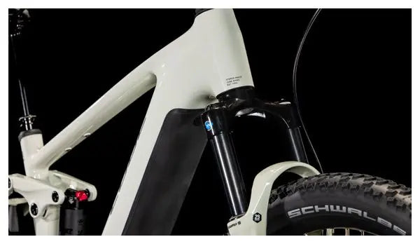 VTT Électrique Tout-Suspendu Cube Stereo Hybrid One22 Pro 800 Shimano Cues 10V 800 Wh 29'' Beige Desert Stone 2025 JARDINS LOISIRS