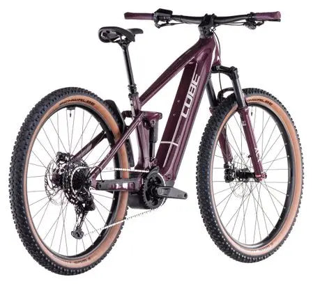 VTT Électrique Tout-Suspendu Cube Stereo Hybrid One22 Pro 800 Shimano Cues 10V 800 Wh 29'' Rouge Amarone 2025 JARDINS LOISIRS