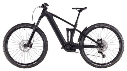 VTT Électrique Tout-Suspendu Cube Stereo Hybrid One44 EX 800 Shimano Deore/Deore XT 12V 800 Wh 29'' Noir Blackline 2025 JARDINS LOISIRS