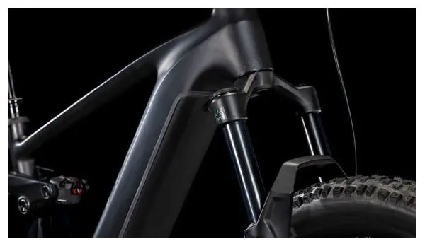 VTT Électrique Tout-Suspendu Cube Stereo Hybrid One44 EX 800 Shimano Deore/Deore XT 12V 800 Wh 29'' Noir Blackline 2025 JARDINS LOISIRS