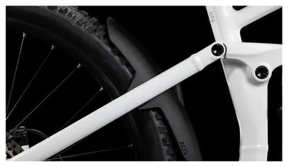 VTT Électrique Tout-Suspendu Cube Stereo Hybrid One44 EXC 800 Shimano Deore XT 12V 800 Wh 29'' Blanc Marble 2025 JARDINS LOISIRS