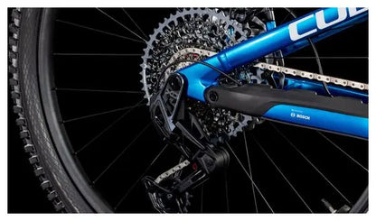 VTT Électrique Tout-Suspendu Cube Stereo Hybrid One44 HPC AT 800 Sram X0 Eagle AXS 12V 800 Wh 27.5'' Bleu Actionteam 2025 JARDINS LOISIRS