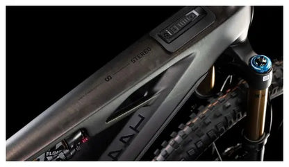 VTT Électrique Tout-Suspendu Cube Stereo Hybrid One44 HPC SLT 800 Sram XX Eagle AXS 12V 800 Wh 29'' Gris Irisé Liquid Lava 2025 JARDINS LOISIRS