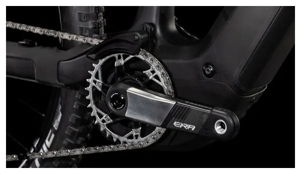 VTT Électrique Tout-Suspendu Cube Stereo Hybrid One44 HPC SLT 800 Sram XX Eagle AXS 12V 800 Wh 29'' Gris Irisé Liquid Lava 2025 JARDINS LOISIRS