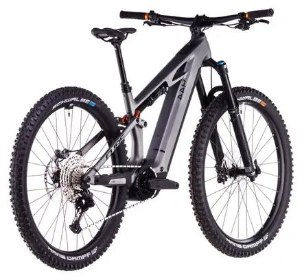 VTT Électrique Tout-Suspendu Cube Stereo Hybrid One44 HPC SLX 800 Shimano Deore XT 12V 800 Wh 29'' Gris Slab 2025 JARDINS LOISIRS