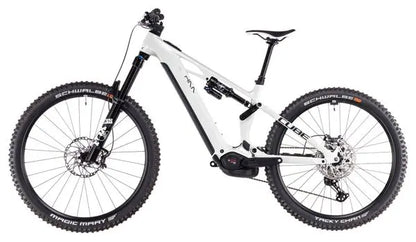 VTT Électrique Tout-Suspendu Cube Stereo Hybrid One77 HPC SLX 800 Shimano Deore XT 12V 800 Wh 29''/27.5'' Beige Desert Stone Vert 2025 JARDINS LOISIRS