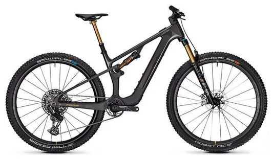 VTT Électrique Tout-Suspendu Focus VAM² SL 9.0 Sram X0 AXS T-Type 12V 430Wh 29'' Gris 2025 JARDINS LOISIRS