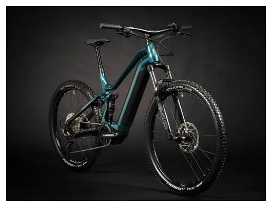 VTT Électrique Tout-Suspendu Haibike AllTrail 5 29'' / 27.5'' Sram NX 11v 720 Wh Ocean / Noir 2024 JARDINS LOISIRS
