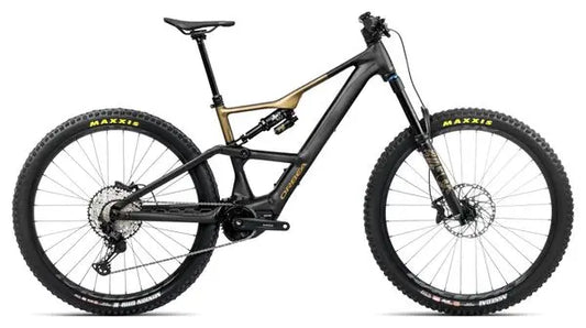 VTT Électrique Tout-Suspendu Orbea Rise LT H10 Shimano Deore XT/SLX 12V 630 Wh 29'' Noir Diamond Vert Splash Olive 2025 JARDINS LOISIRS