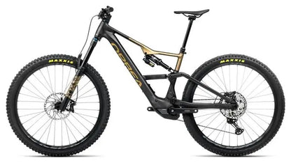VTT Électrique Tout-Suspendu Orbea Rise LT H10 Shimano Deore XT/SLX 12V 630 Wh 29'' Noir Diamond Vert Splash Olive 2025 JARDINS LOISIRS