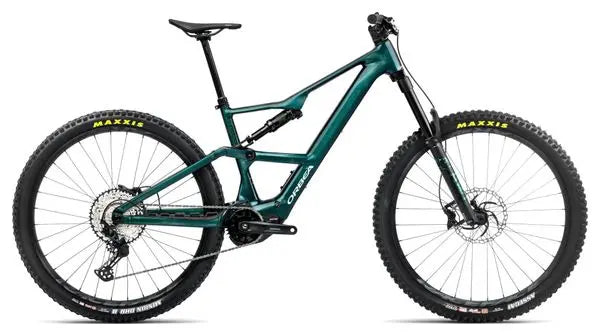 VTT Électrique Tout-Suspendu Orbea Rise LT H20 Shimano Deore/SLX 12V 630 Wh 29'' Vert Escape Splash Ice 2025 JARDINS LOISIRS
