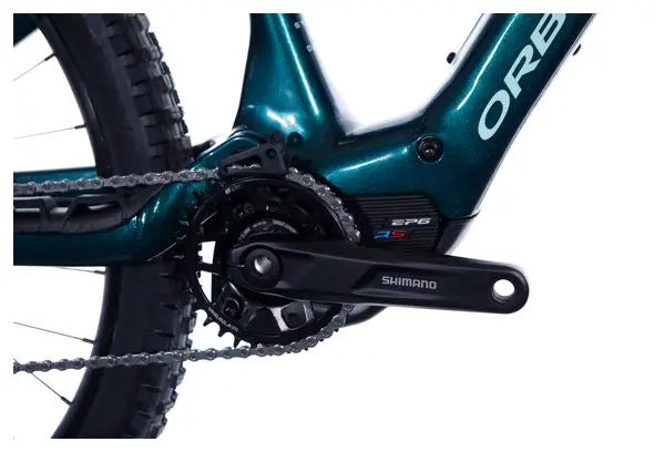 VTT Électrique Tout-Suspendu Orbea Rise LT H20 Shimano Deore/SLX 12V 630 Wh 29'' Vert Escape Splash Ice 2025 JARDINS LOISIRS