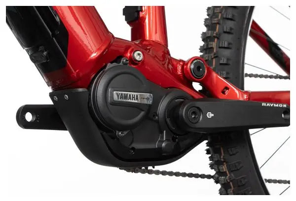 VTT Électrique Tout-Suspendu Raymon TrailRay 160E 10.0 Sram SX 12V 720 Wh 29'' Rouge JARDINS LOISIRS