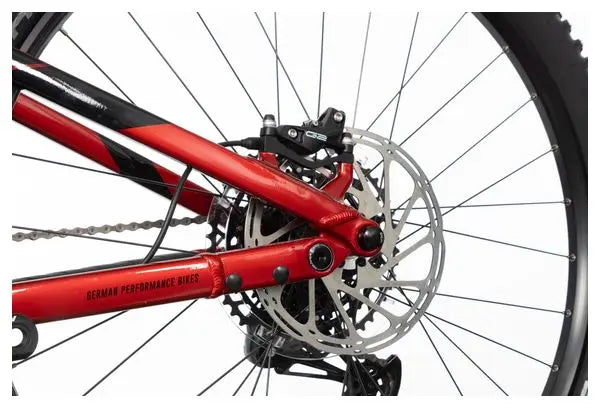 VTT Électrique Tout-Suspendu Raymon TrailRay 160E 10.0 Sram SX 12V 720 Wh 29'' Rouge JARDINS LOISIRS