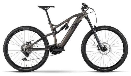 VTT Electrique Tout Suspendu Raymon TrailRay 160E 9.0 Shimano Deore 10V 720Wh 29'' Marron 2024 JARDINS LOISIRS