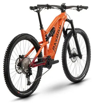 VTT Électrique Tout-Suspendu Raymon TrailRay 170 Pro Shimano SLX 12V 800Wh 29'' Orange 2025 JARDINS LOISIRS