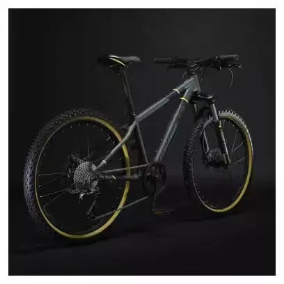 VTT Enfant Rockrider ST 920 24'' 9-12 ans Gris JARDINS LOISIRS