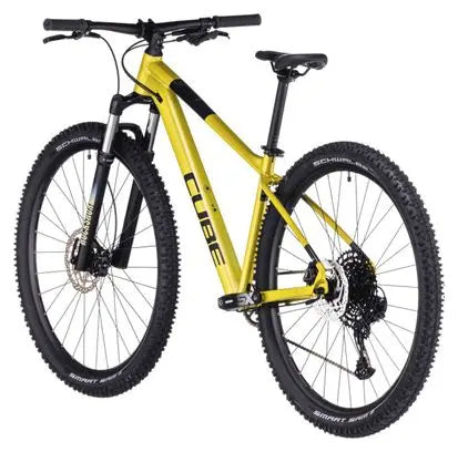 VTT Semi-Rigide Cube Analog Sram SX Eagle 12V 29'' Vert Jaune Lime JARDINS LOISIRS