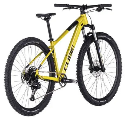 VTT Semi-Rigide Cube Analog Sram SX Eagle 12V 29'' Vert Jaune Lime JARDINS LOISIRS