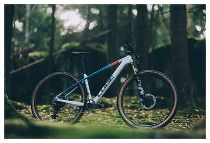 VTT Semi-Rigide Cube Elite C:68X SLX Shimano XTR 12V 29'' Gris Bleu Teamline JARDINS LOISIRS