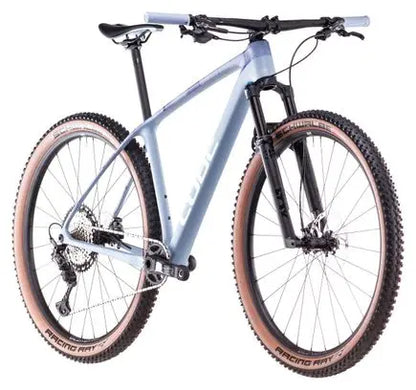 VTT Semi-Rigide Cube Reaction C:62 Race Shimano Deore XT 12V 29'' Bleu Pigeon Art 2025 JARDINS LOISIRS