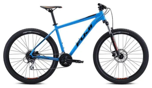 VTT Semi-Rigide Fuji Nevada 27.5'' 1.7 Shimano 8V Bleu Cyan JARDINS LOISIRS