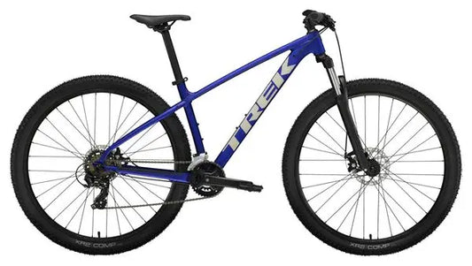 VTT Semi-Rigide Trek Marlin 4 Shimano Altus 7V 29'' Bleu Gén 2 JARDINS LOISIRS