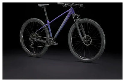 VTT Semi Rigide Trek Marlin 5 Shimano Cues 9V 29'' Violet Noir Gén. 3 JARDINS LOISIRS