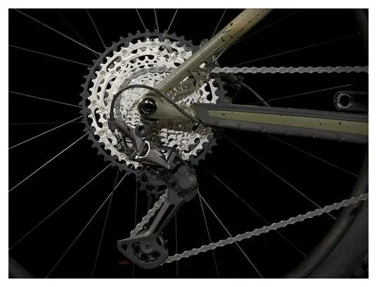 VTT Semi-Rigide Trek Roscoe 9 Shimano SLX XT 12V 27.5'' Beige / Vert Fade JARDINS LOISIRS