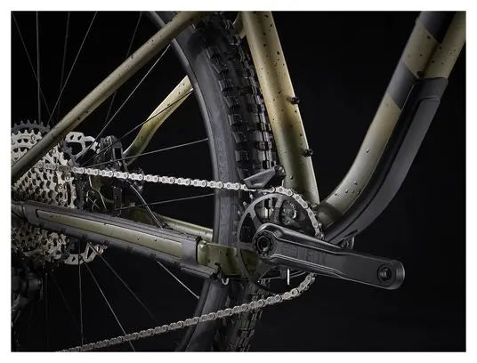VTT Semi-Rigide Trek Roscoe 9 Shimano SLX XT 12V 27.5'' Beige / Vert Fade JARDINS LOISIRS