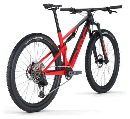 VTT Tout-Suspendu BMC Fourstroke 01 Two Sram GX Eagle AXS 12V 29'' Rouge Noir Carbon 2024 JARDINS LOISIRS