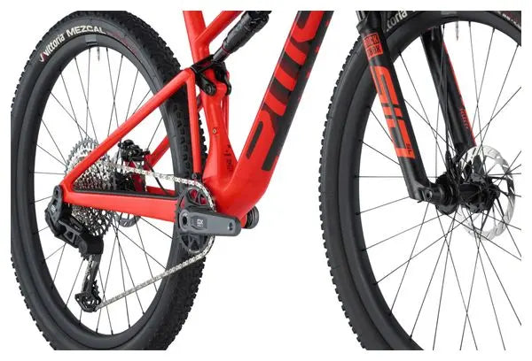 VTT Tout-Suspendu BMC Fourstroke 01 Two Sram GX Eagle AXS 12V 29'' Rouge Noir Carbon 2024 JARDINS LOISIRS