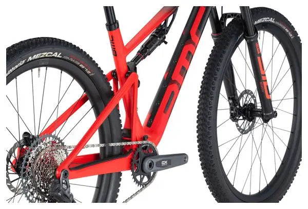 VTT Tout-Suspendu BMC Fourstroke 01 Two Sram GX Eagle AXS 12V 29'' Rouge Noir Carbon 2024 JARDINS LOISIRS