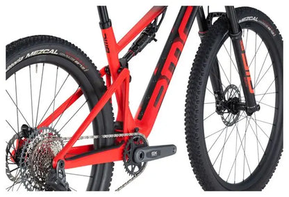 VTT Tout-Suspendu BMC Fourstroke 01 Two Sram GX Eagle AXS 12V 29'' Rouge Noir Carbon 2024 JARDINS LOISIRS