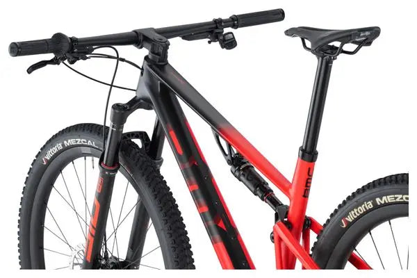 VTT Tout-Suspendu BMC Fourstroke 01 Two Sram GX Eagle AXS 12V 29'' Rouge Noir Carbon 2024 JARDINS LOISIRS