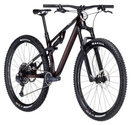 VTT Tout-Suspendu Cube AMS One11 C:68X Pro 29 Sram GX Eagle 12V 29'' Rouge Liquid Carbon JARDINS LOISIRS
