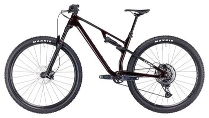 VTT Tout-Suspendu Cube AMS One11 C:68X Pro 29 Sram GX Eagle 12V 29'' Rouge Liquid Carbon JARDINS LOISIRS