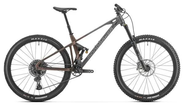 VTT Tout-Suspendu Mondraker Foxy R Sram NX/SX Eagle 12V 29'' Gris Marron 2024 JARDINS LOISIRS