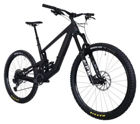 VTT Tout-Suspendu Santa Cruz Bronson 4 S Sram GX Eagle 12V 29''/27.5'' (MX) Noir Mat JARDINS LOISIRS