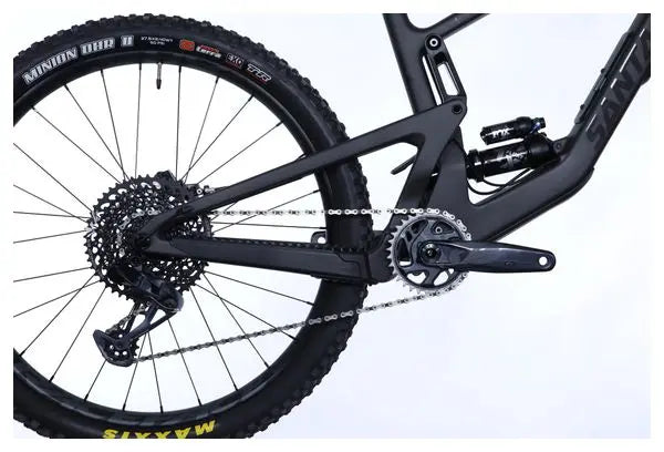 VTT Tout-Suspendu Santa Cruz Bronson 4 S Sram GX Eagle 12V 29''/27.5'' (MX) Noir Mat JARDINS LOISIRS