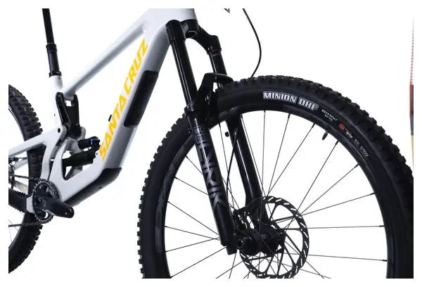 VTT Tout-Suspendu Santa Cruz Bronson 4.1 Sram GX AXS 12V MX (29/27.5'') Blanc JARDINS LOISIRS