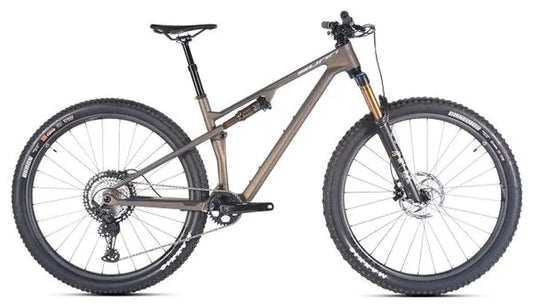 VTT Tout-Suspendu Sunn Shamann DC S1 Shimano XT 12V 29'' Marron JARDINS LOISIRS