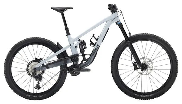 VTT Tout Suspendu Trek Slash 8 Shimano XT 12V 29/27.5'' Gris Perle Gén 6 JARDINS LOISIRS