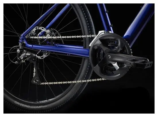 Vélo Fitness Trek Dual Sport 1 Shimano Tourney/Acera 8V 27.5'' Bleu Gén. 5 JARDINS LOISIRS
