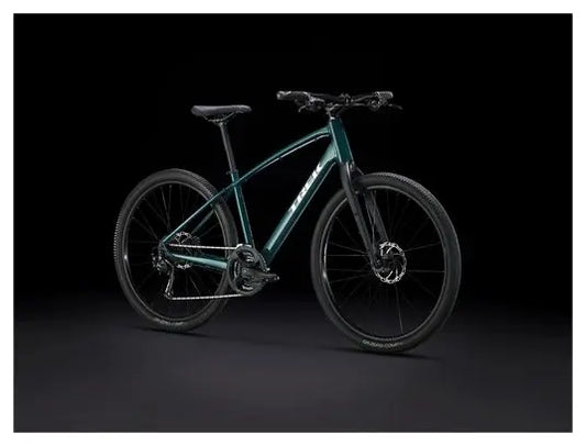 Vélo Fitness Trek Dual Sport 2 Shimano Acera / Altus 9V 650mm Vert Foncé JARDINS LOISIRS