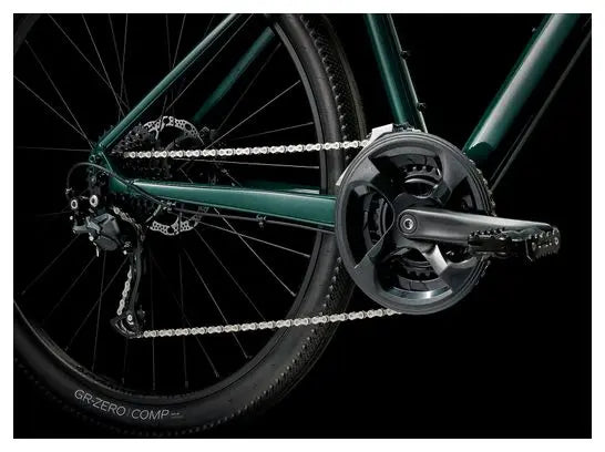 Vélo Fitness Trek Dual Sport 2 Shimano Acera / Altus 9V 650mm Vert Foncé JARDINS LOISIRS