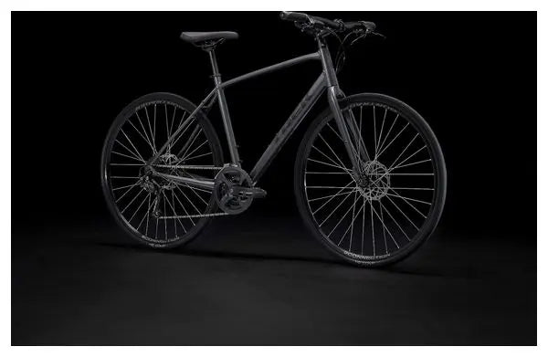 Vélo Fitness Trek FX 2 Disc Shimano Acera/Altus 9V 700 mm Gris Lithium JARDINS LOISIRS