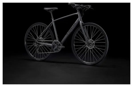 Vélo Fitness Trek FX 2 Disc Shimano Acera/Altus 9V 700 mm Gris Lithium JARDINS LOISIRS