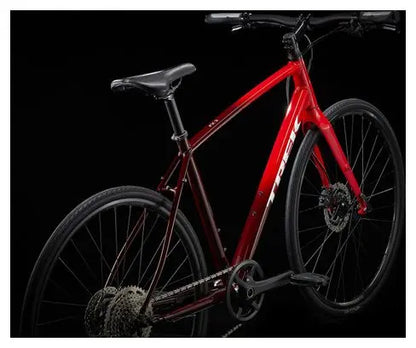 Vélo Fitness Trek FX 3 Disc Shimano Deore 10V 700 mm Rouge Viper JARDINS LOISIRS