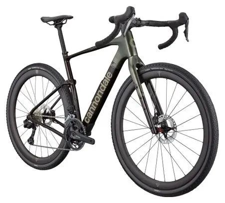 Vélo de Gravel Cannondale Topstone Carbon LTD Shimano GRX Di2 12V 700 mm Marron/Vert JARDINS LOISIRS